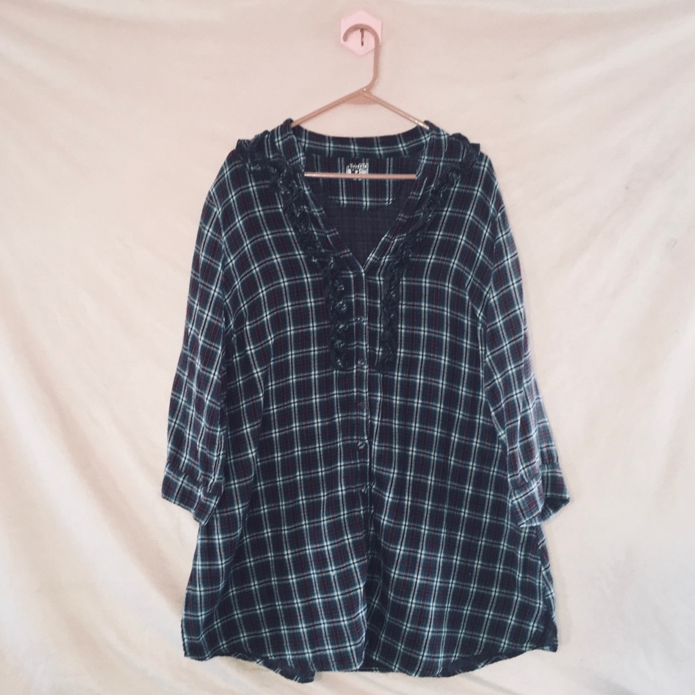 Convert One Star Plaid Shirt 🌹